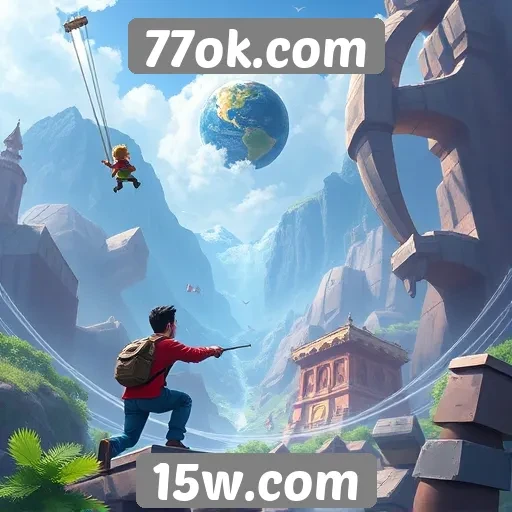 Exploração dos jogos disponíveis em 77ok.com