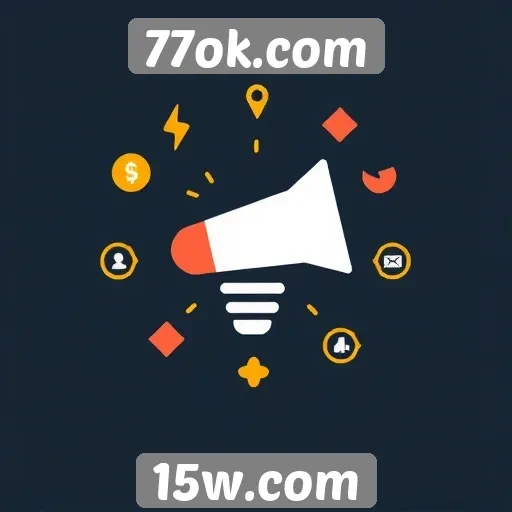 Estratégias de marketing digital do site 77ok.com